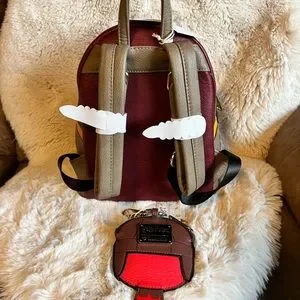 Original Loungefly (heart logo) Ron Weasley mini back and coin purse Loungefly | Bags | Original Loungefly Heart Logo Ron Weasley  main image 3